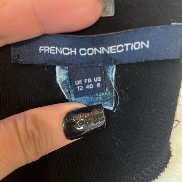 French Connection peplum dress, size 8! - Picture 7 of 8